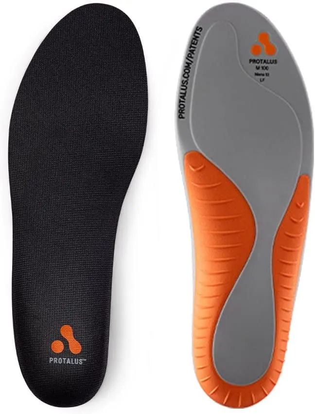 Protalus M-100 Elite | Patented Stress Relief Insoles for Boots | Big Heel Cup