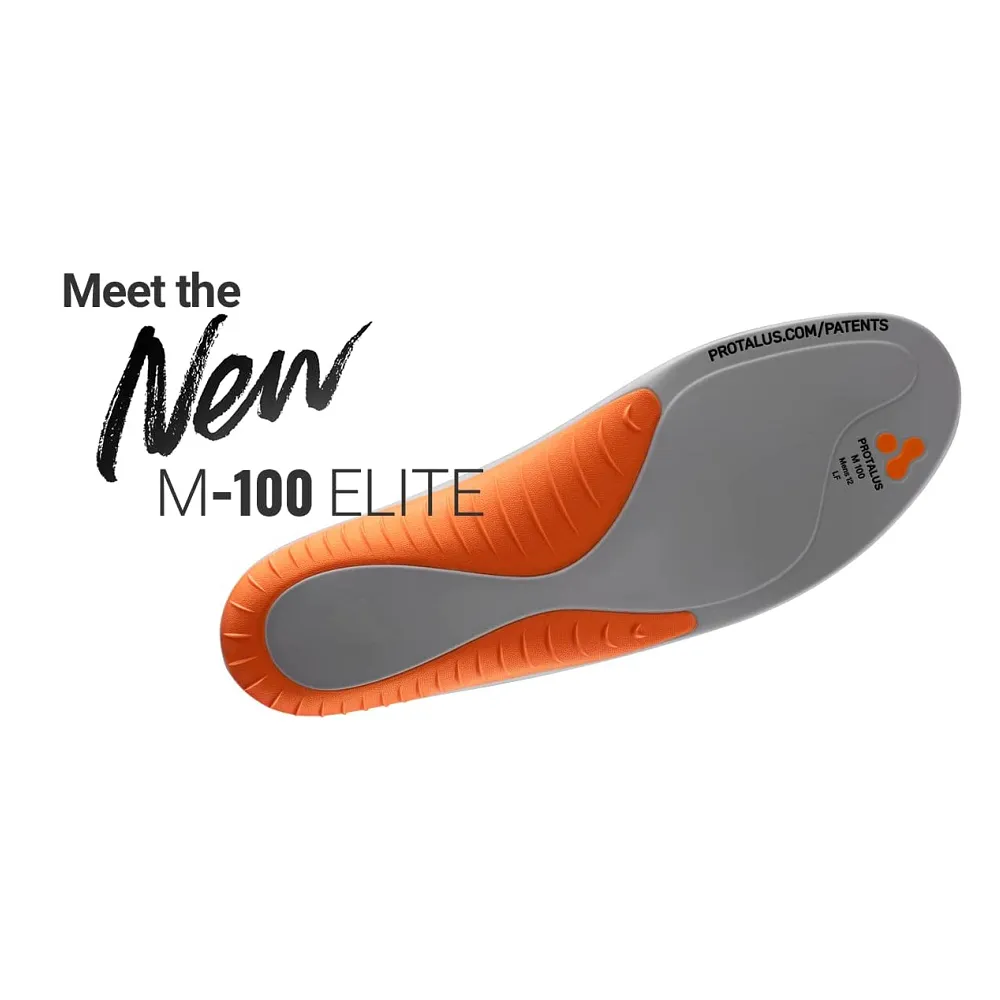 Protalus M-100 Elite | Patented Stress Relief Insoles for Boots | Big Heel Cup