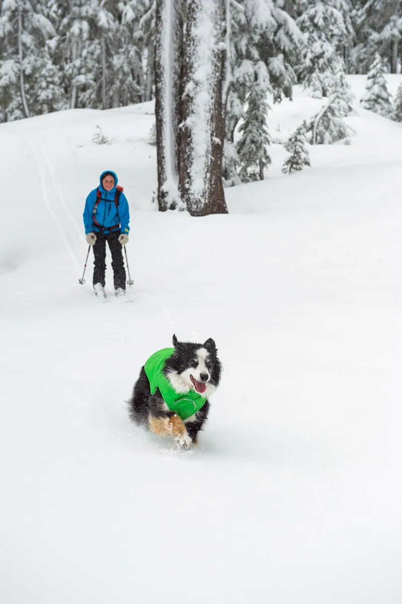 Quinzee™ Meadow Green - Warm Insulated Dog Jacket
