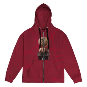 Red Unisex Urban Artwear Hoodies