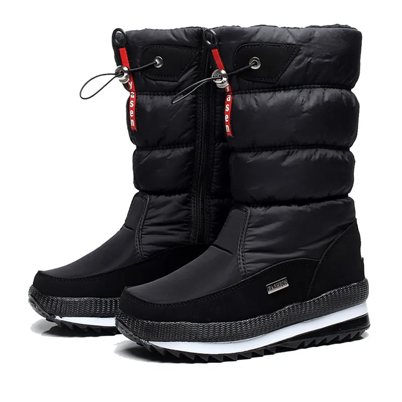 Snow Boots with Plush Lining