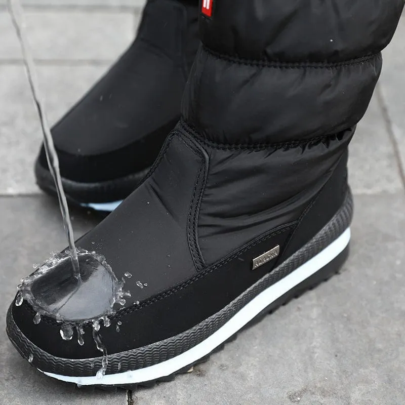 Snow Boots with Plush Lining