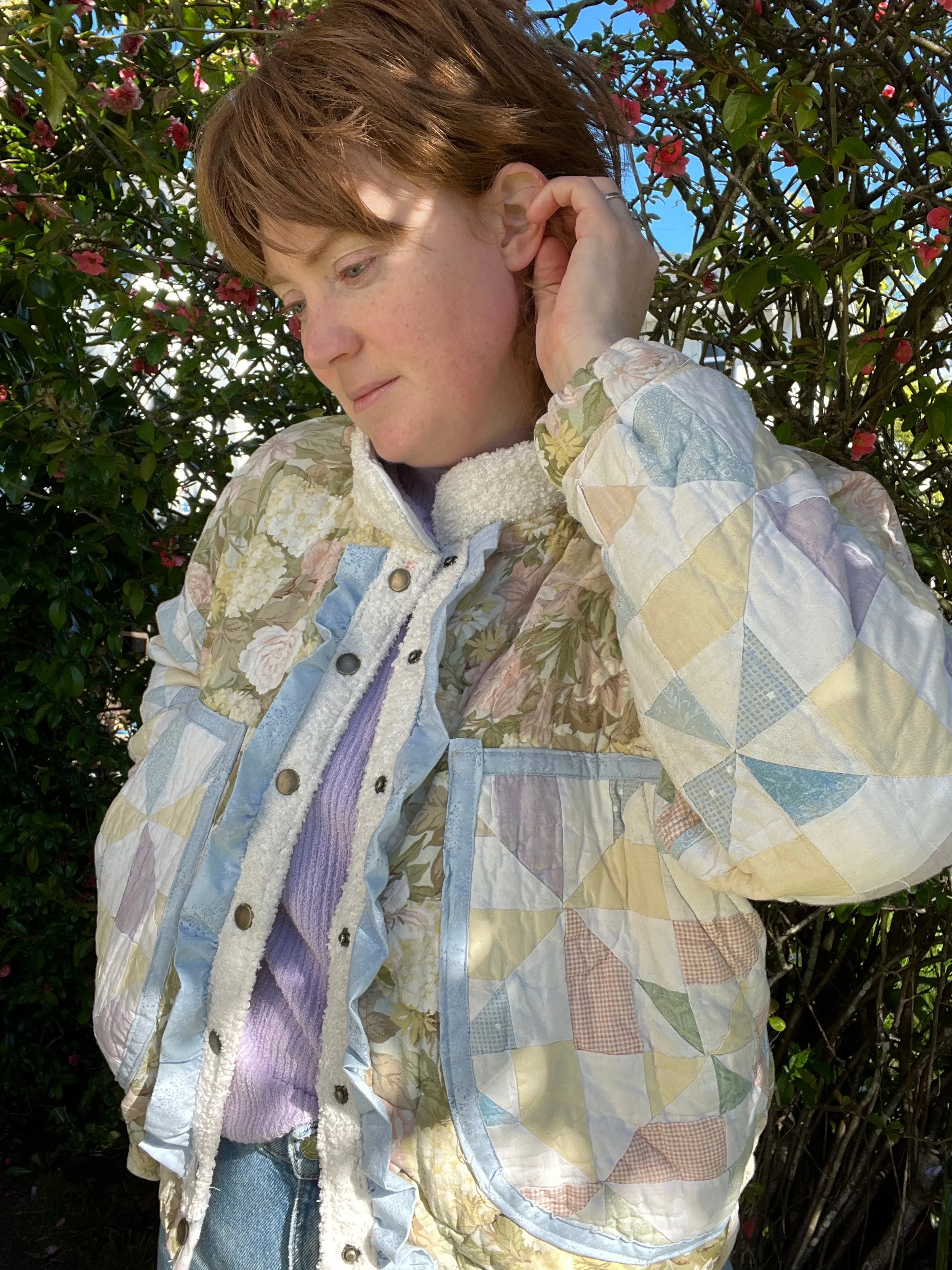“Soft Spring” Quilt Coat