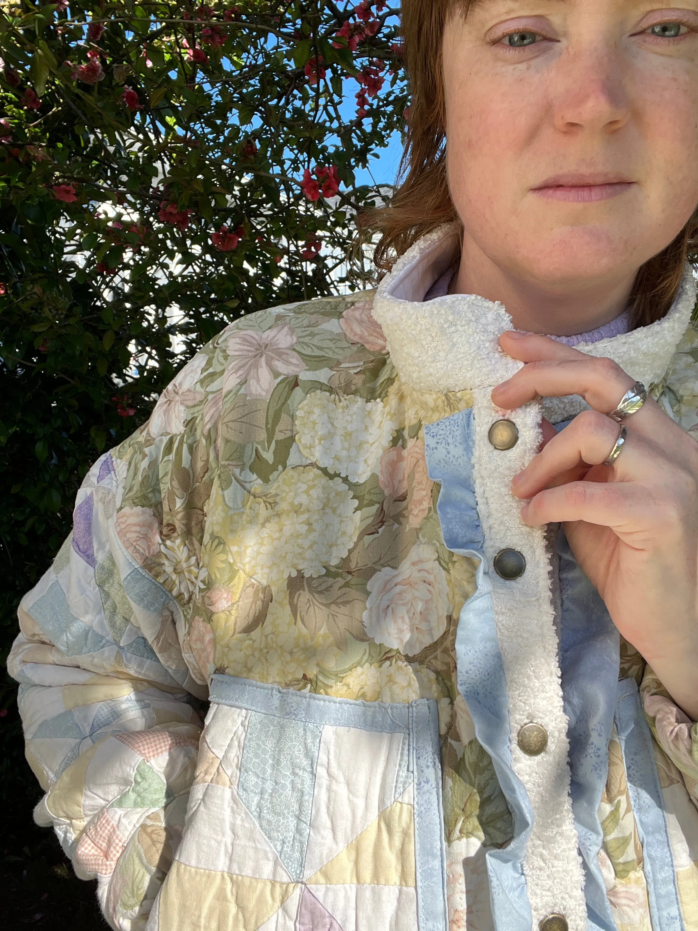 “Soft Spring” Quilt Coat