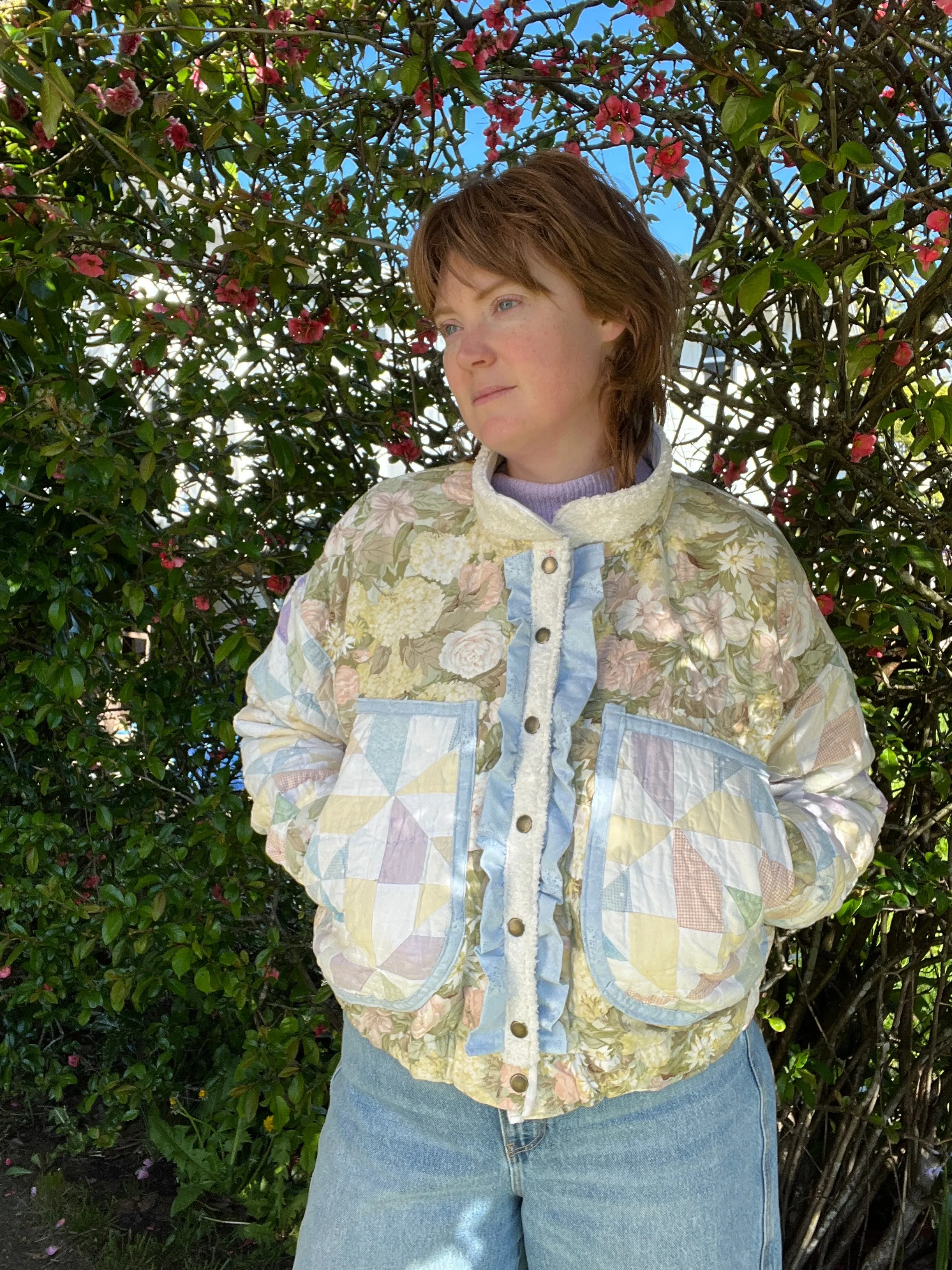“Soft Spring” Quilt Coat