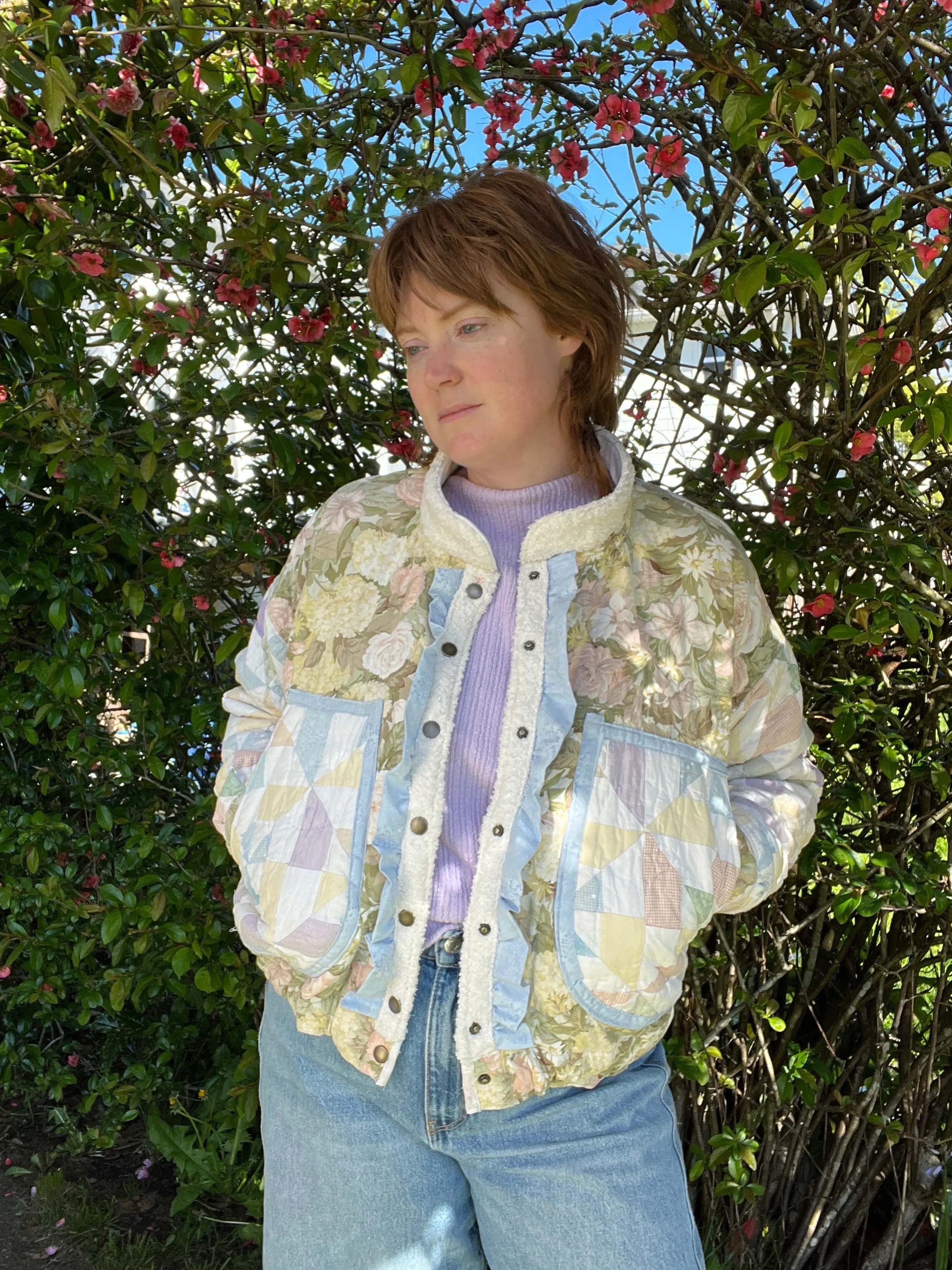“Soft Spring” Quilt Coat