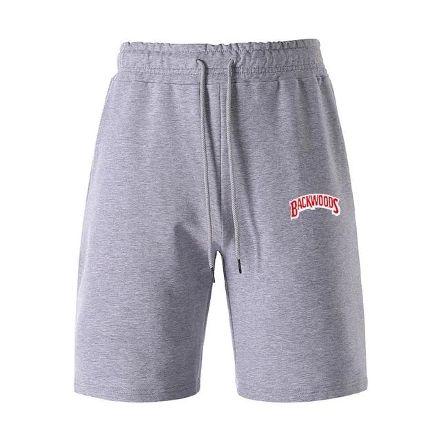 Summer Men Gyms Shorts Fashion Brand Letter Printed Joggers Shorts Men’s Beach Shorts Men Sweatpants  Cargo Shorts