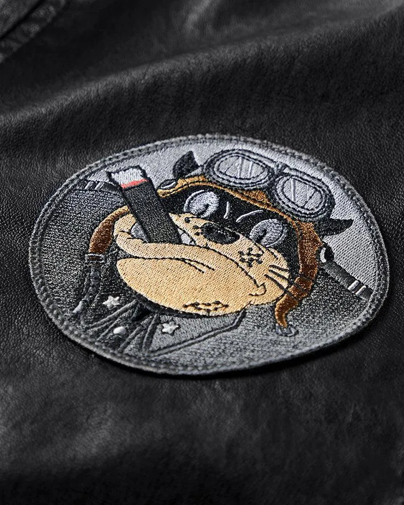 Techwear PU Bomber Jacket
