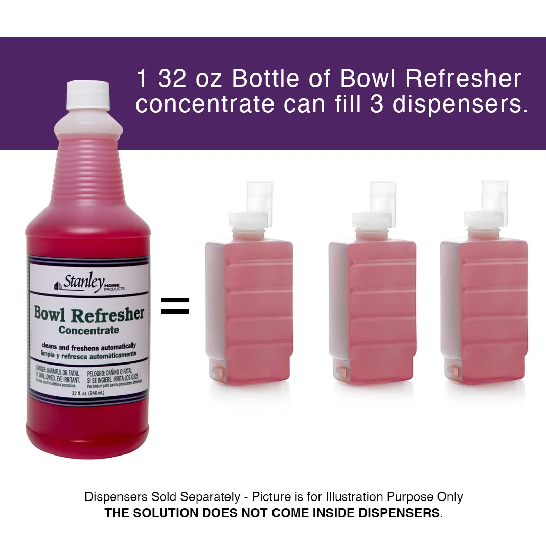 Toilet Bowl Cleaner & Deodorizer, Bowl Refresher Concentrate  32 oz