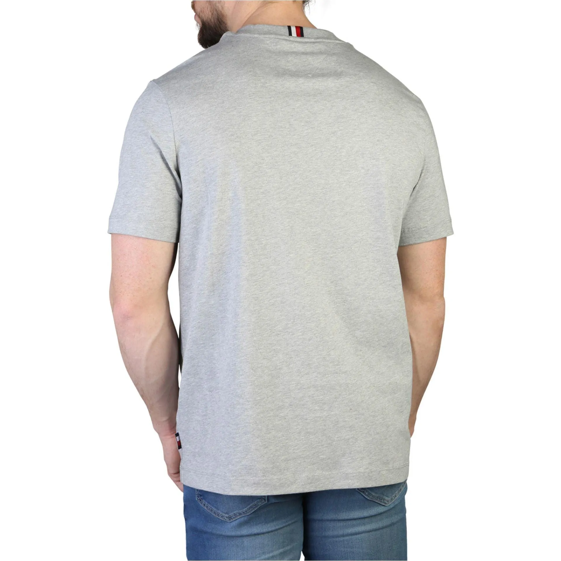 Tommy Hilfiger Men T-shirts - Grey Brand T-shirts