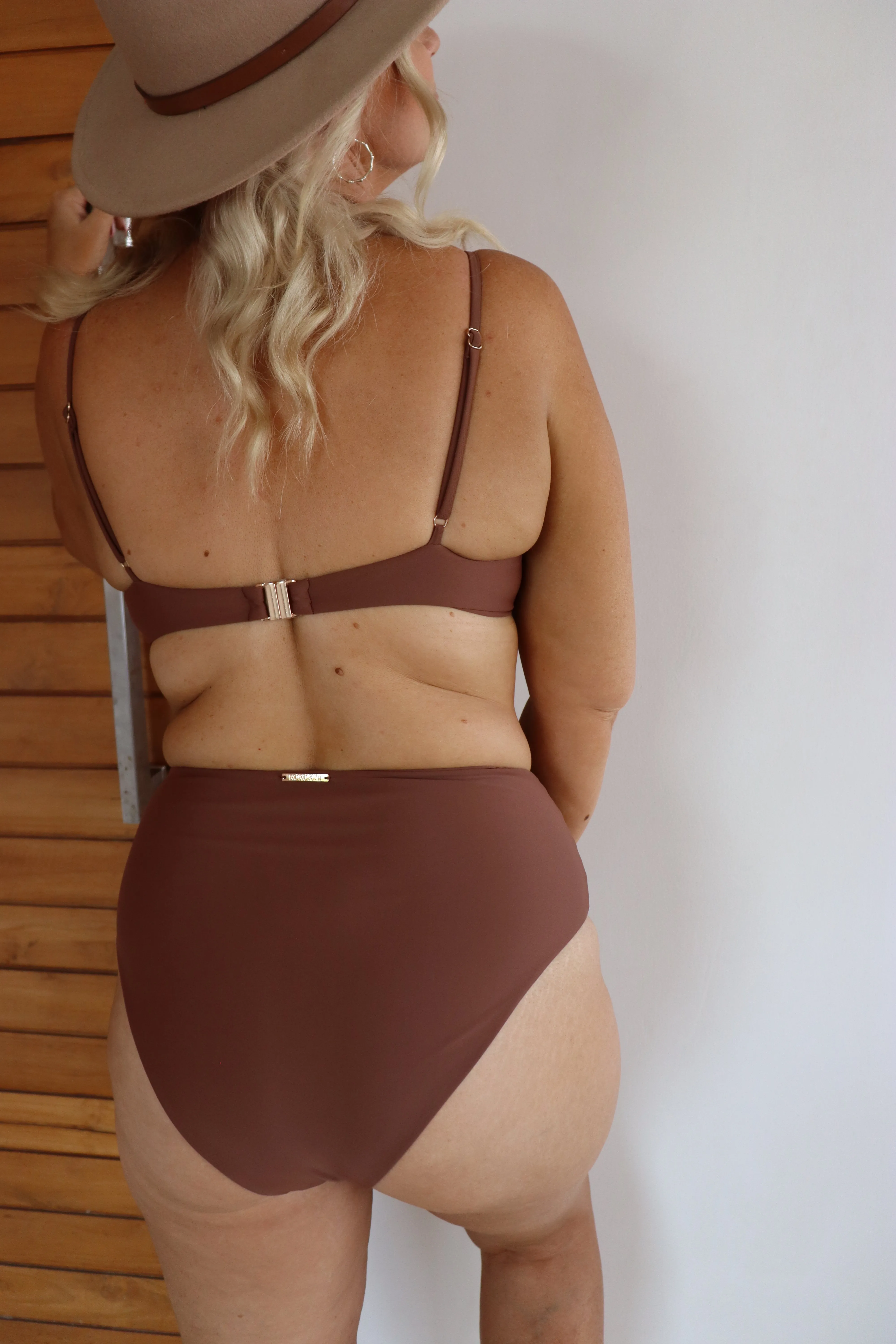 TULA Bottoms - MID CUT - Coffee Brown