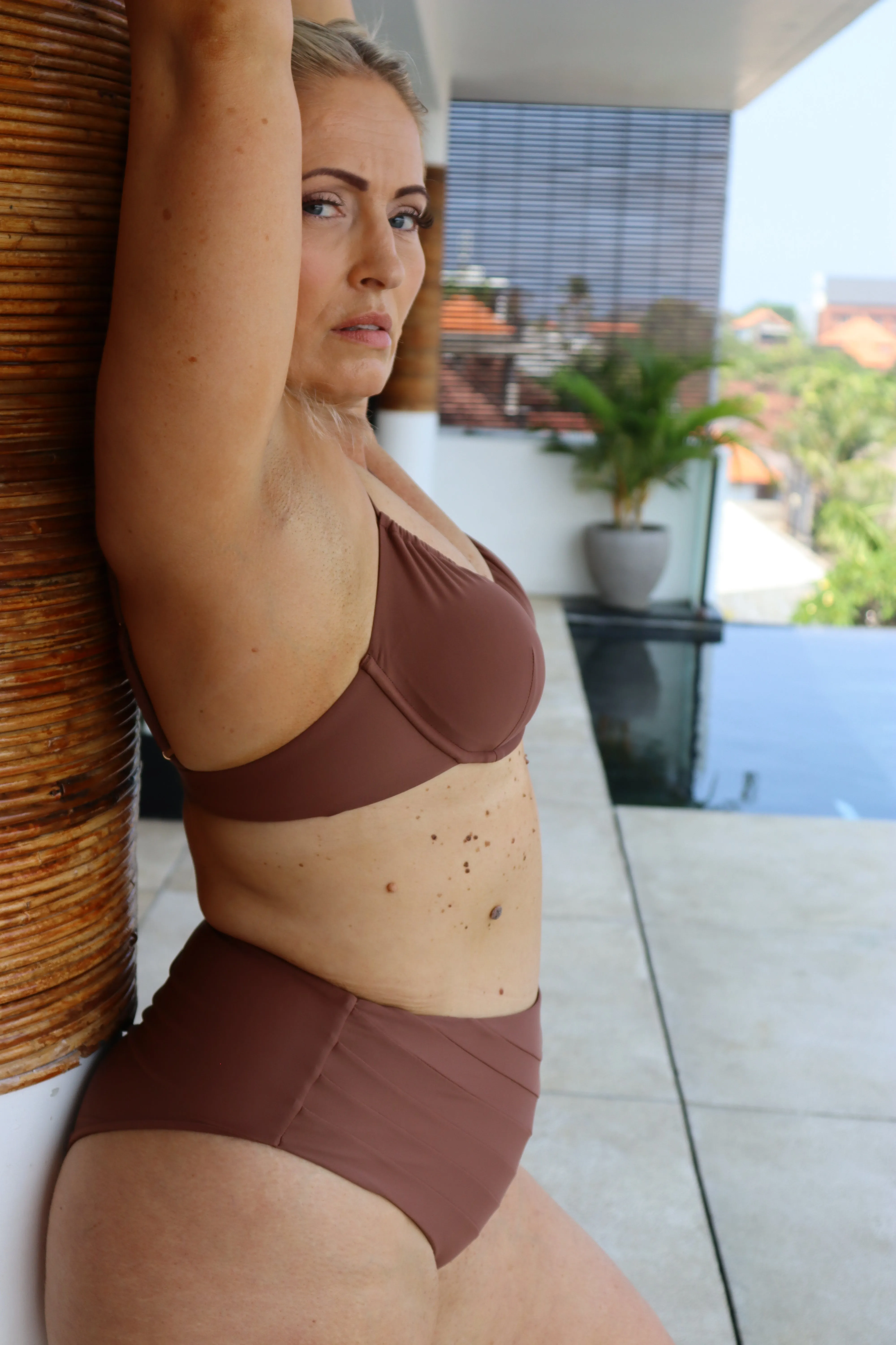 TULA Bottoms - MID CUT - Coffee Brown