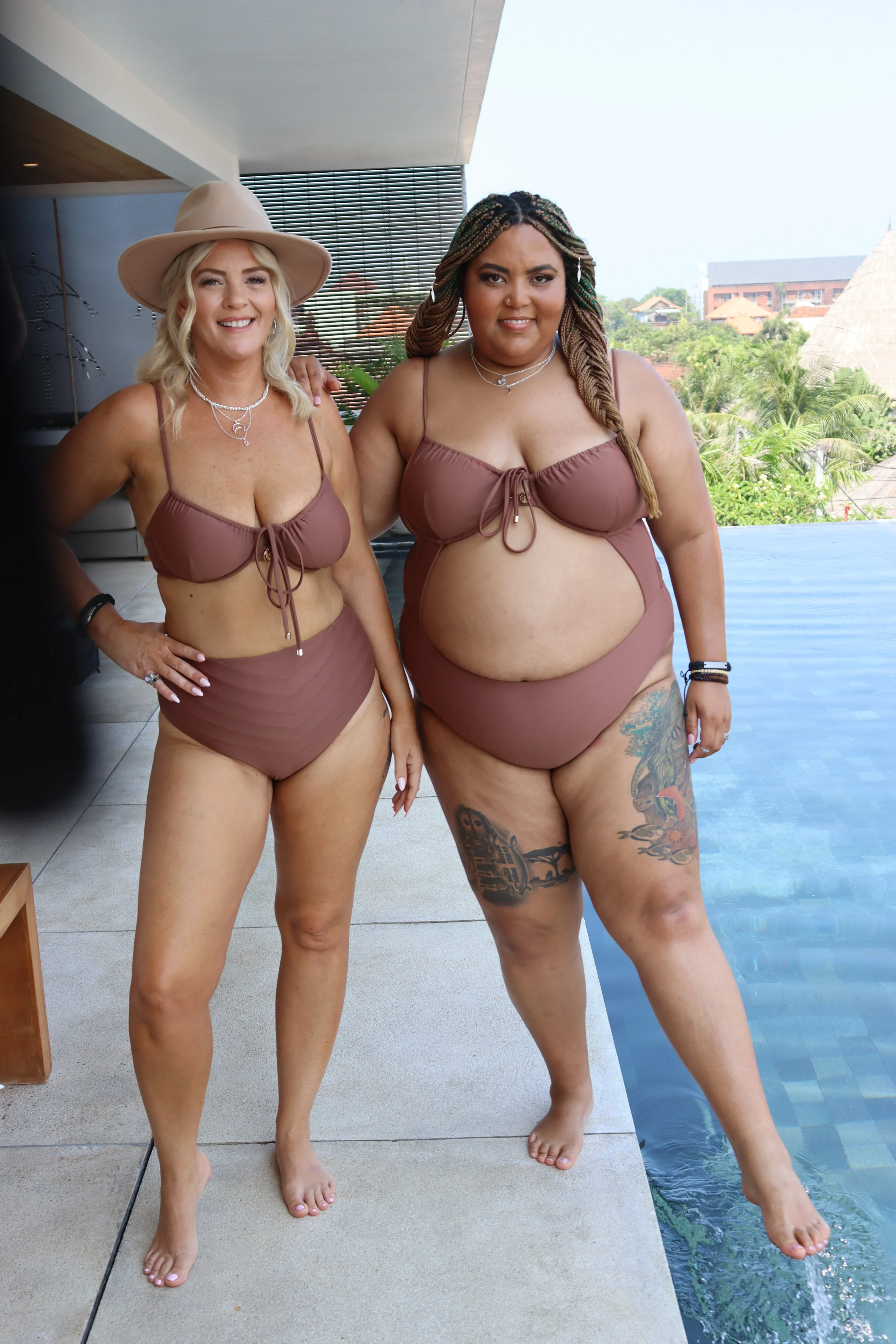 TULA Bottoms - MID CUT - Coffee Brown