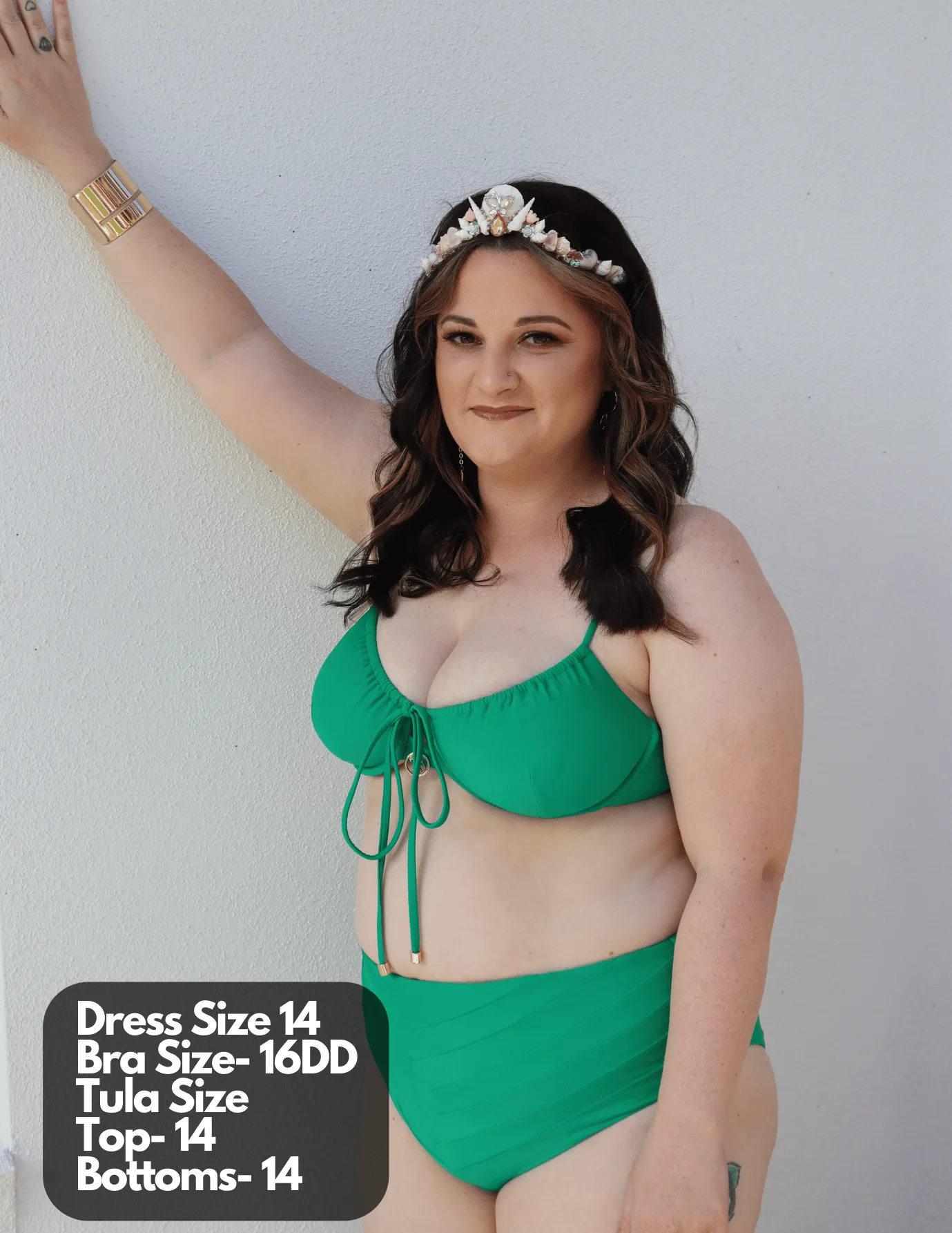 TULA BOTTOMS - MID CUT - Green