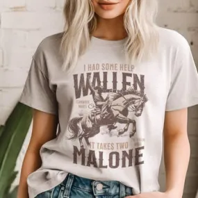 Wallen & Malone Graphic Tee *