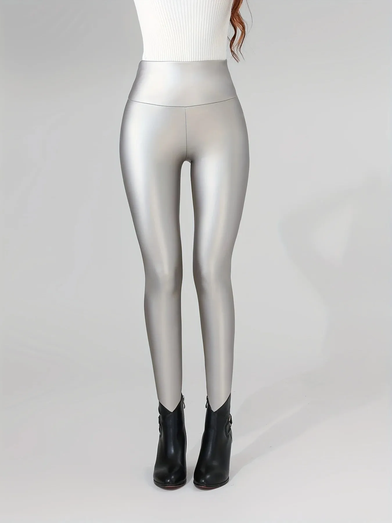 Warm Leather Leggings