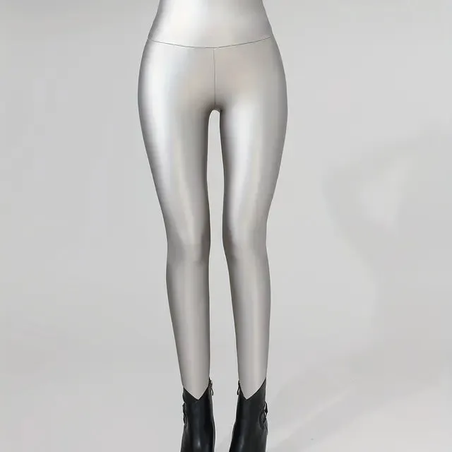 Warm Leather Leggings