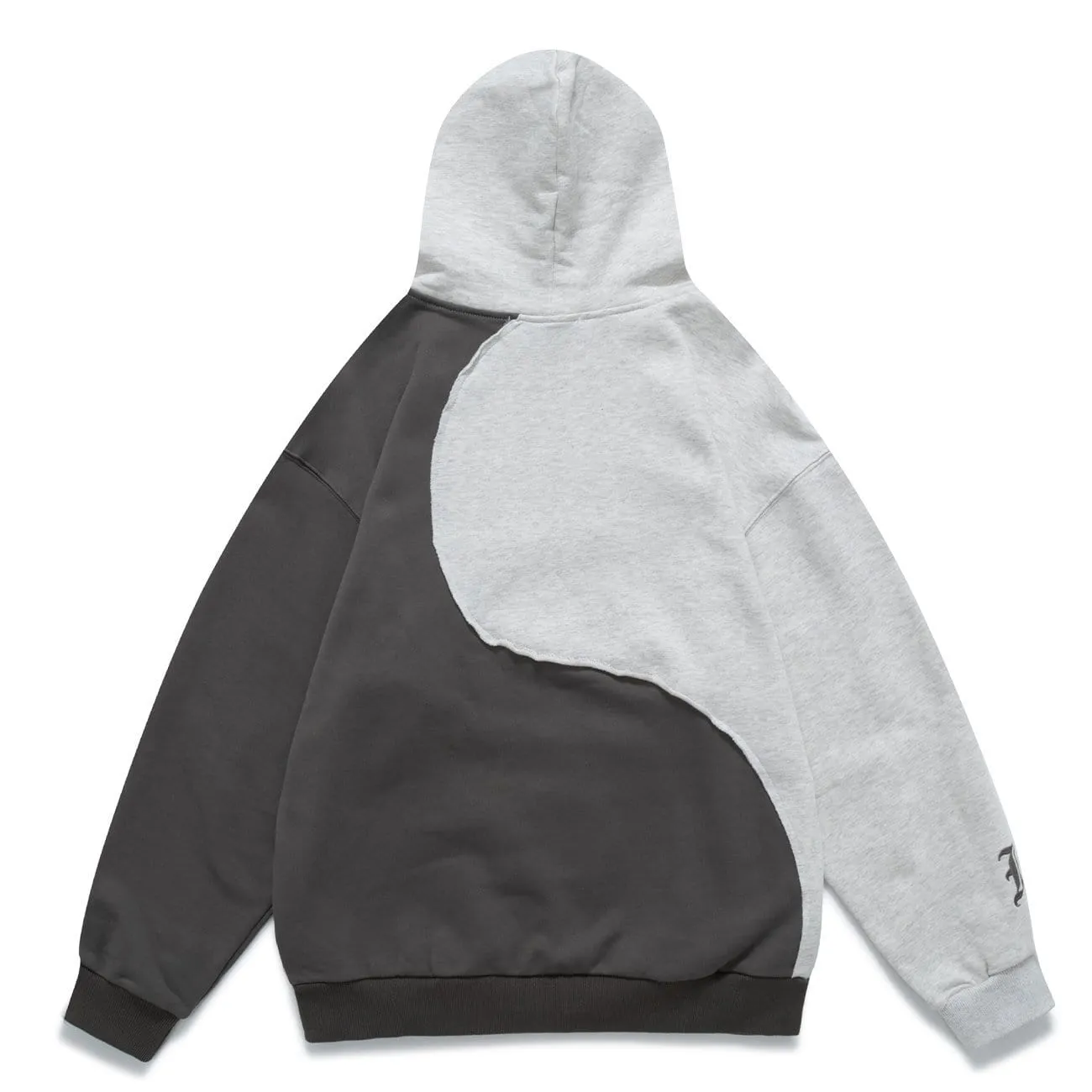 WLS Yin Yang Gossip Patchwork Hoodie