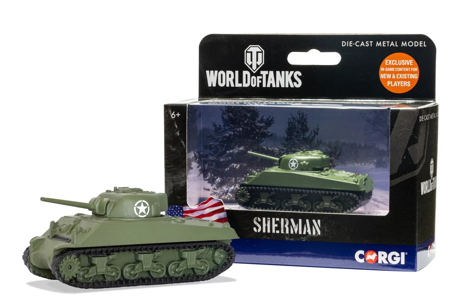 World of Tanks Sherman III Tank | WT91202 | Corgi