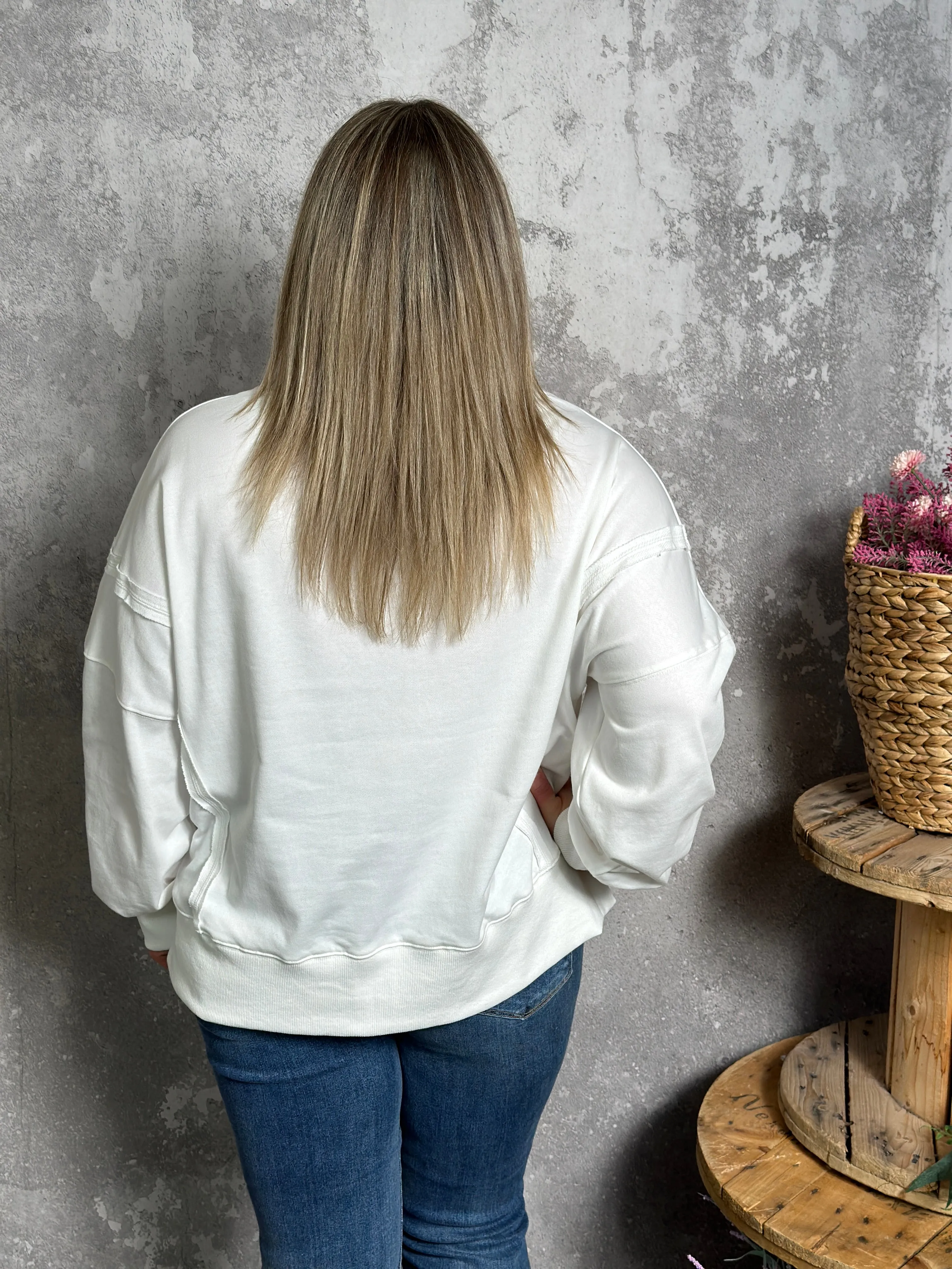 XOXO Bow Sweatshirt