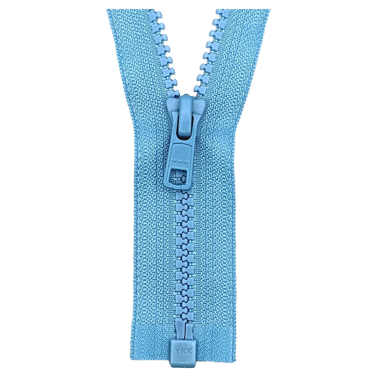 YKK Open End Zip - Medium Plastic | colour 545 Sky Blue