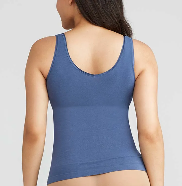Yummie Outlast Ultralight Indigio Blue Shaping Tank Shapewear YT5-164